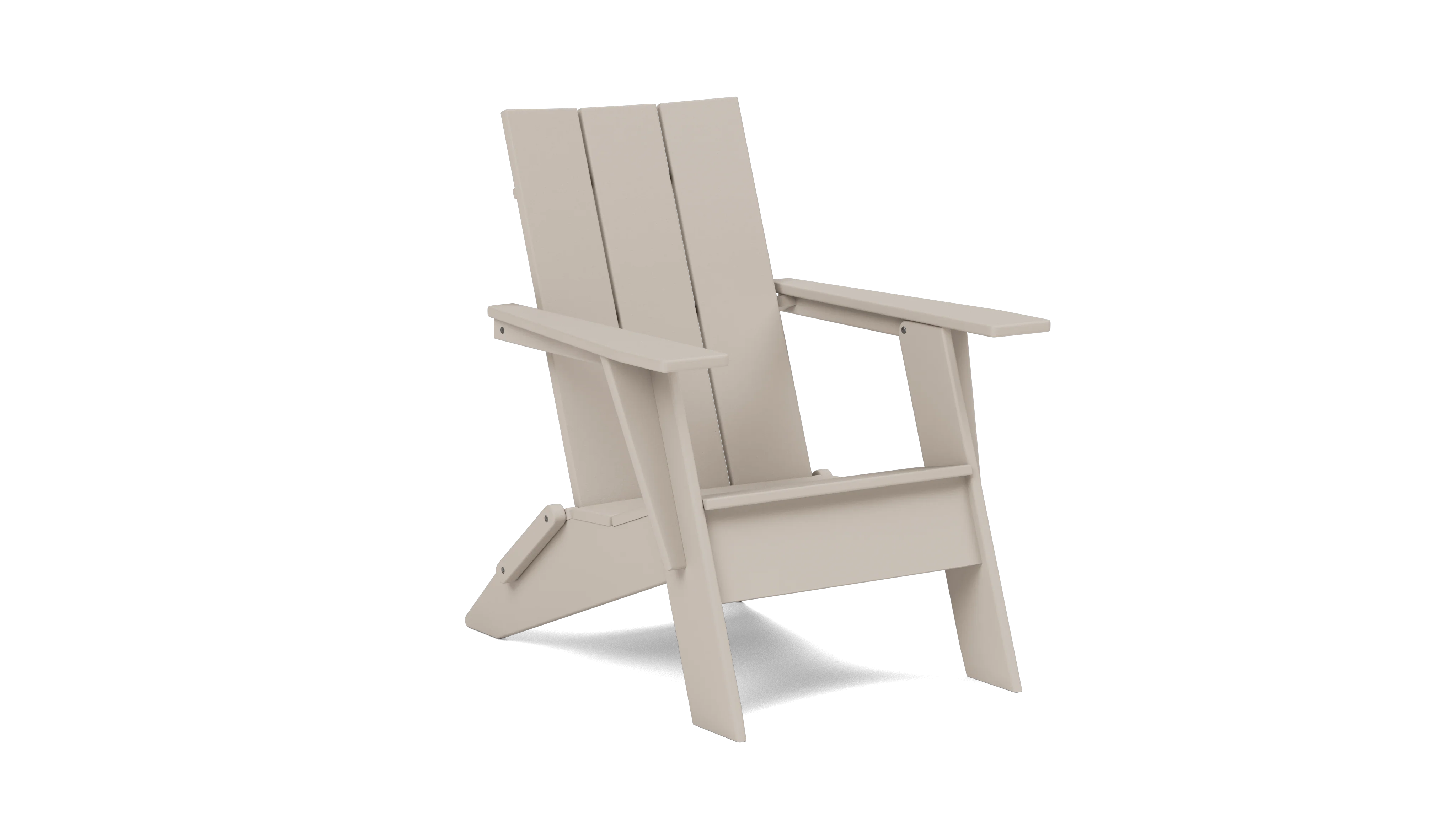 Addie Beige Adirondack Chair - Image 2