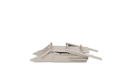 Addie Beige Adirondack Chair - Image 3