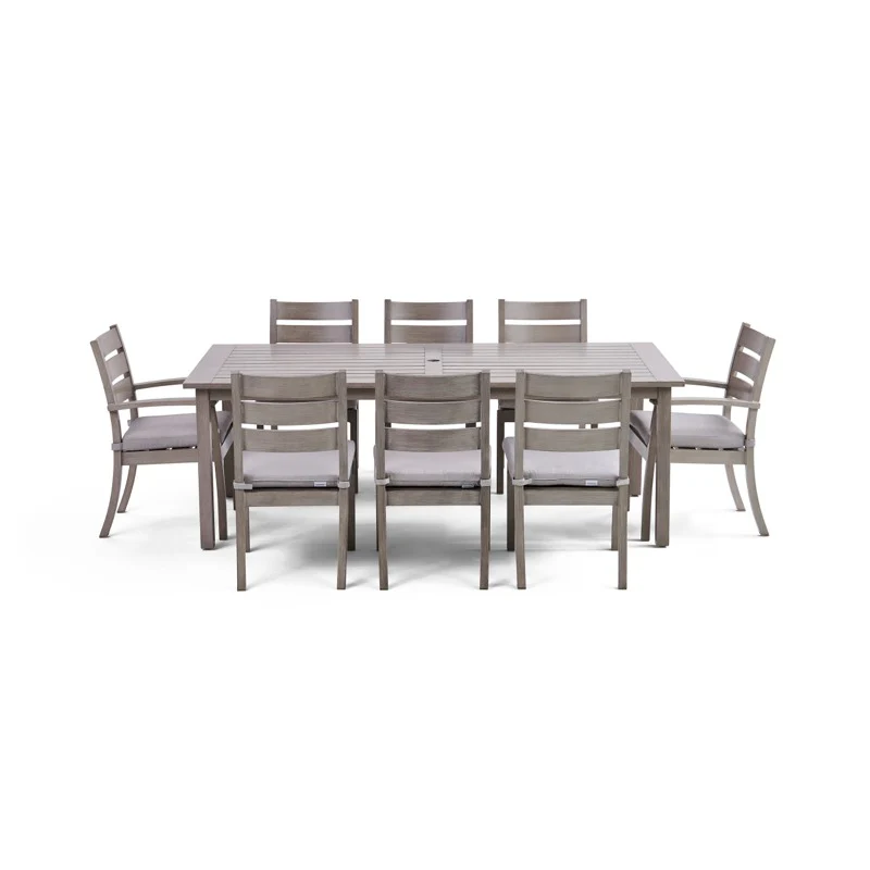 Eden 9 Piece Rectangular Dining Set - Image 3