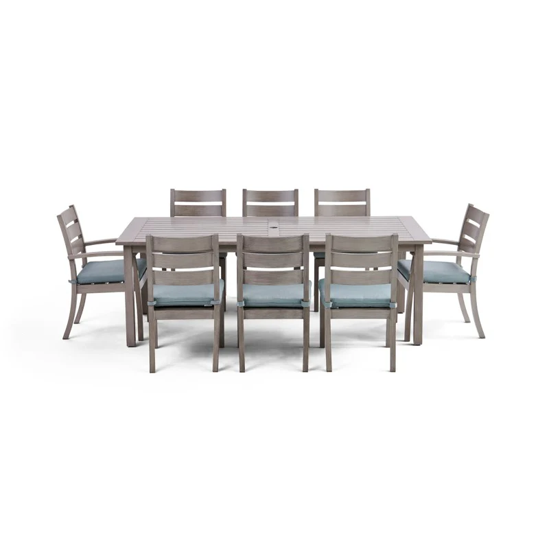 Eden 9 Piece Rectangular Dining Set - Image 4