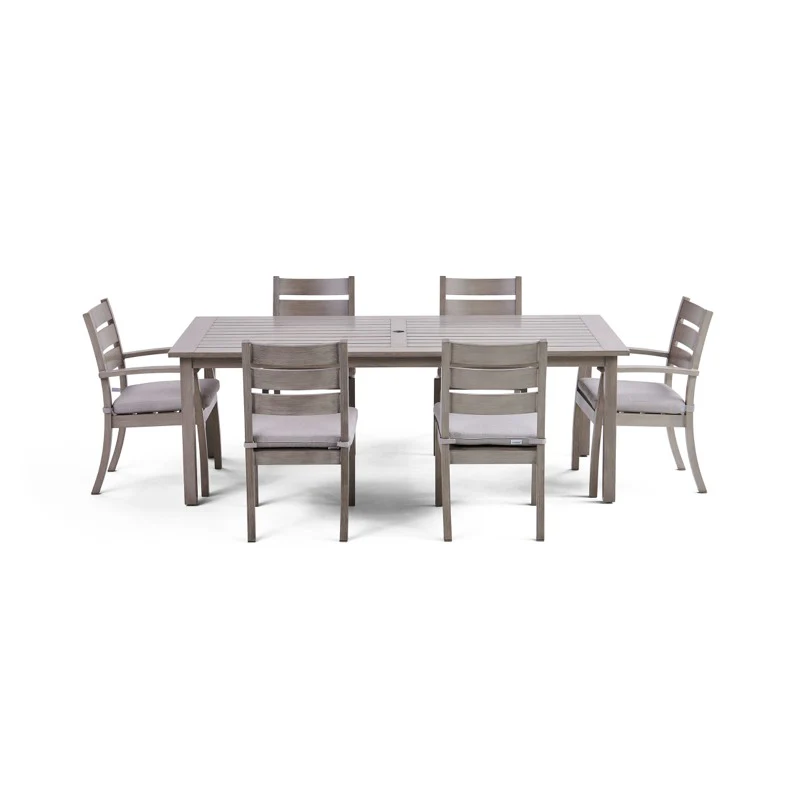 Eden 7 Piece Rectangular Dining Set - Image 3
