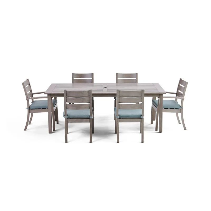 Eden 7 Piece Rectangular Dining Set - Image 4