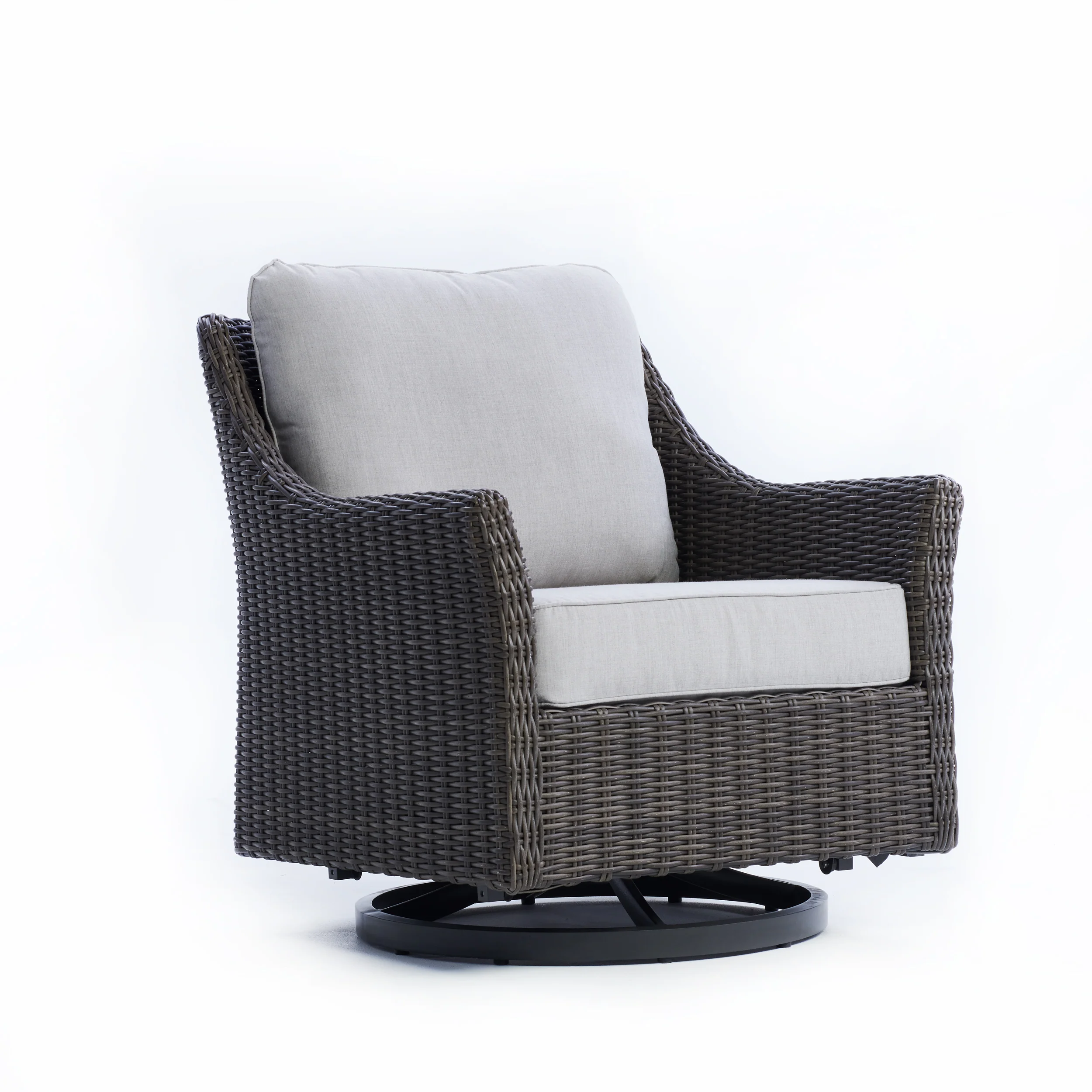 Harriet Outdoor Swivel Glider Chair - Image 3