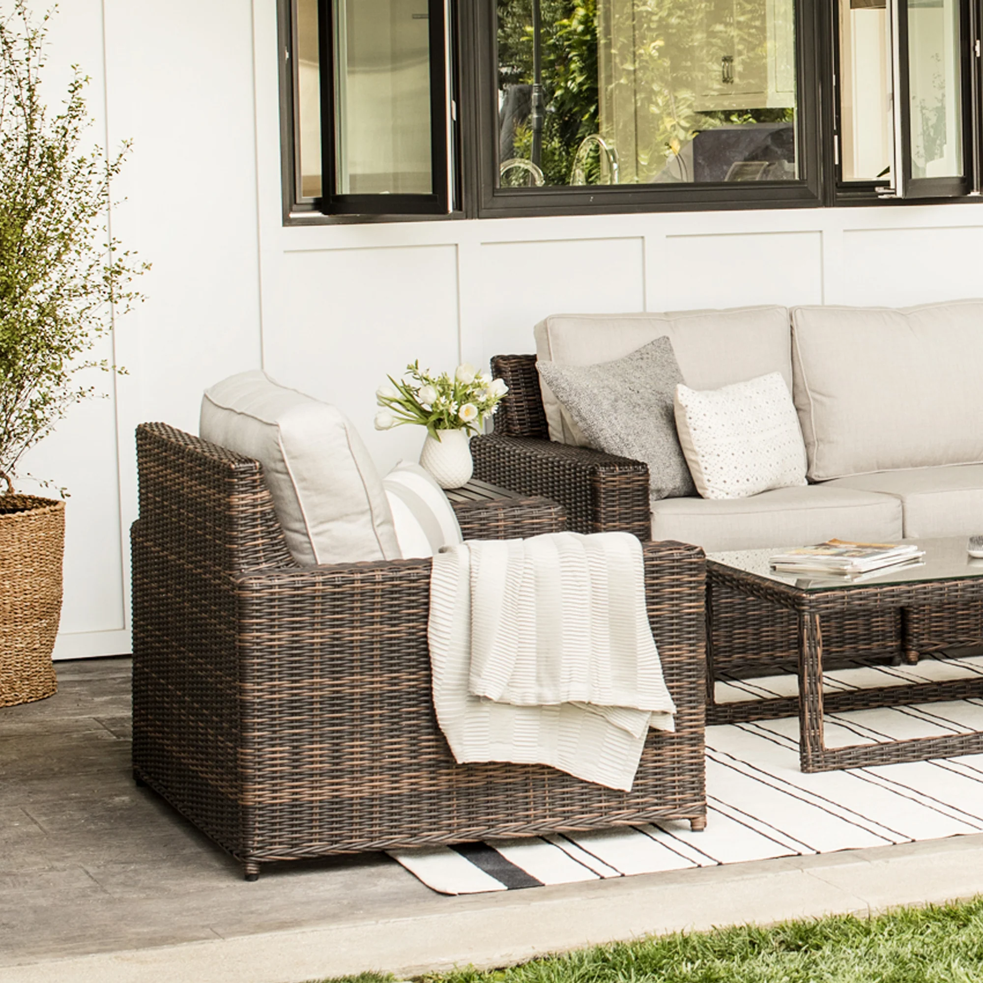 Langdon Outdoor Fixed Chair - Image 9