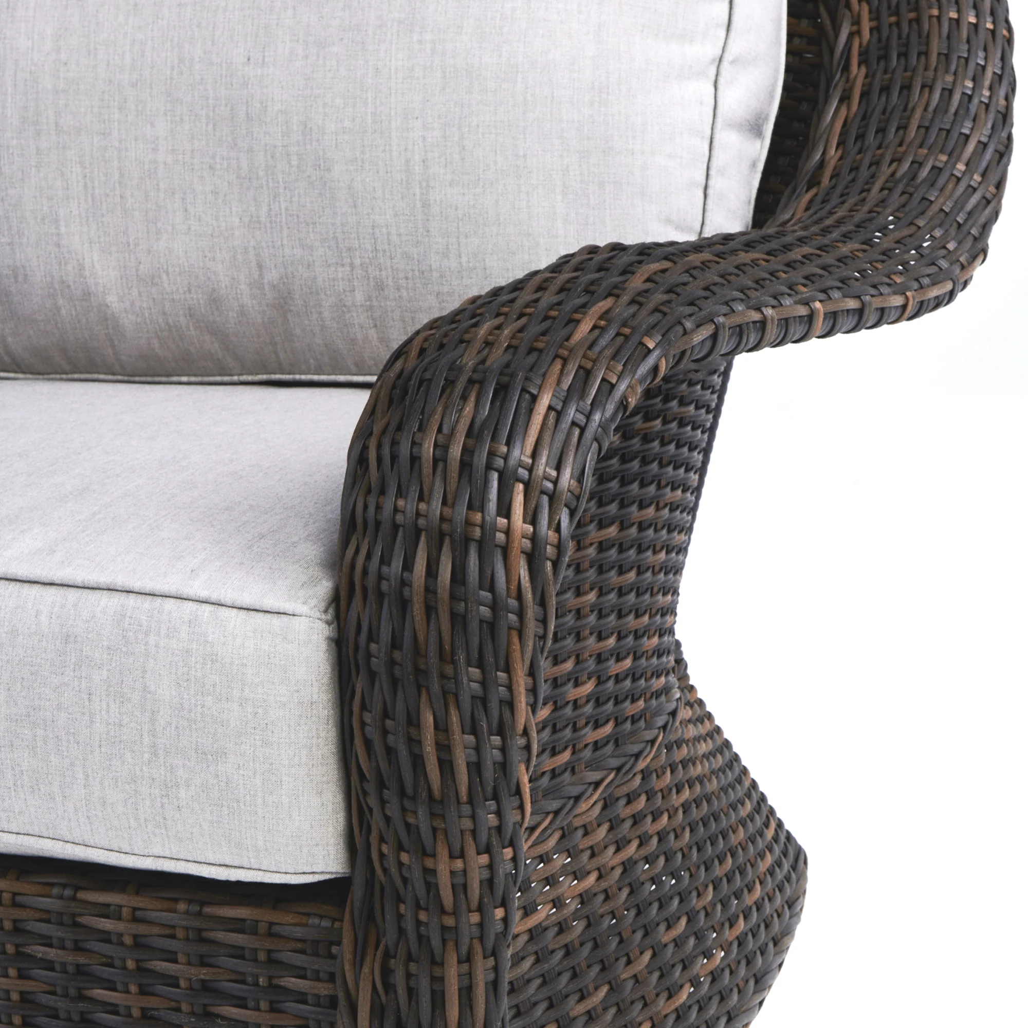 Waverly Outdoor Sofa Set with Swivel Chairs - Image 3