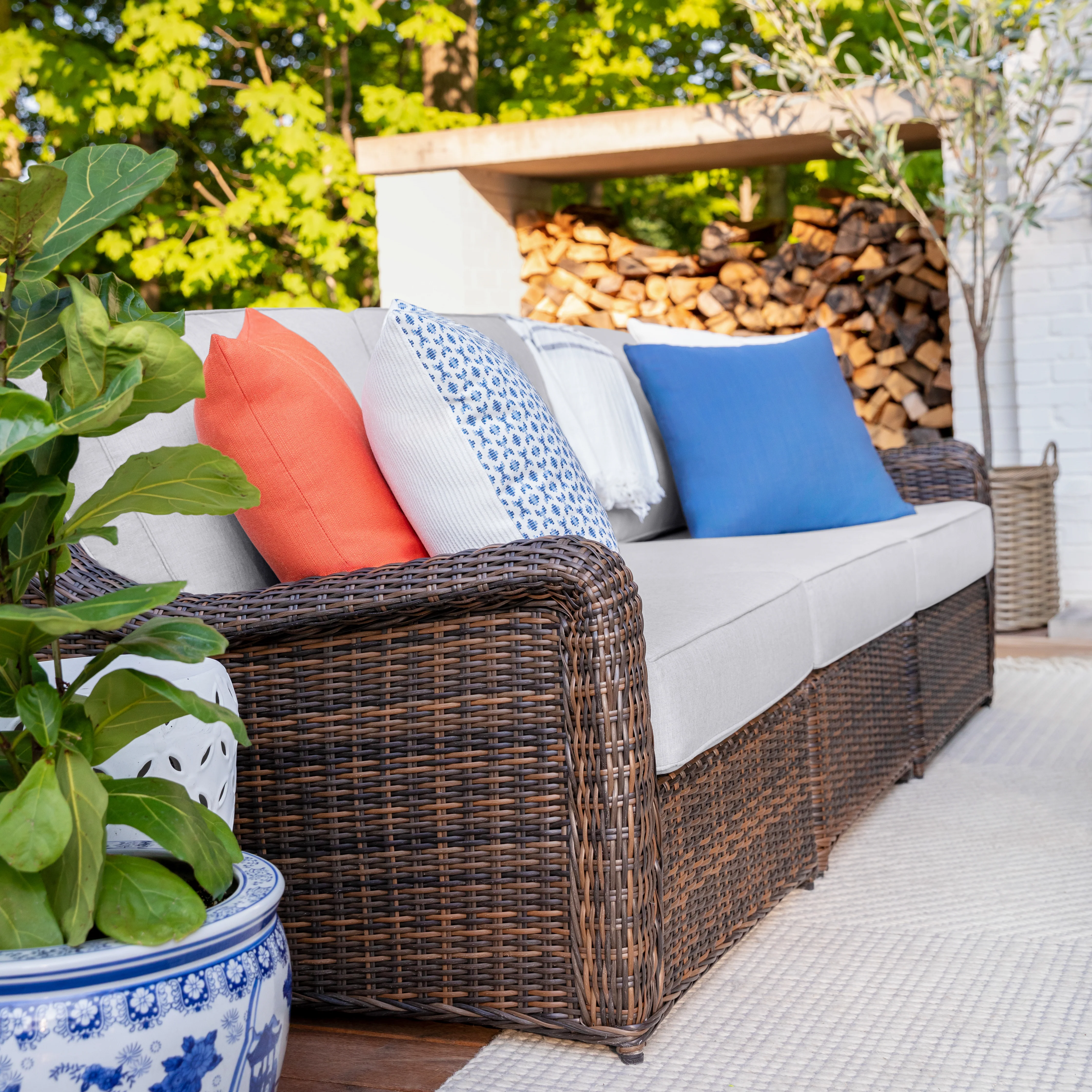 Waverly Outdoor Large Sectional Set - Image 8