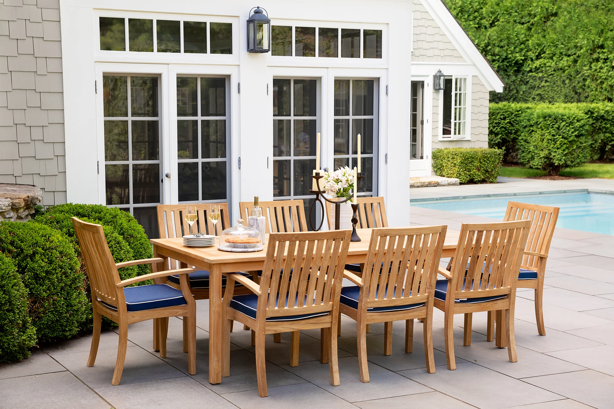 Winnie Outdoor Dining Arm Chair - Image 3